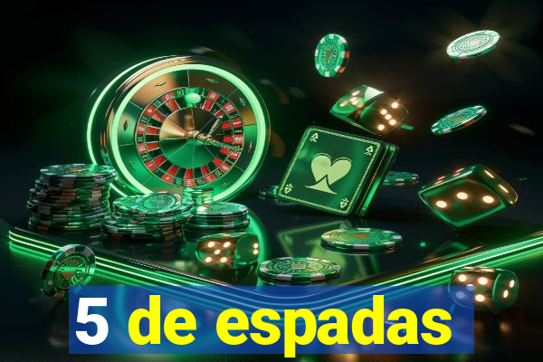 5 de espadas